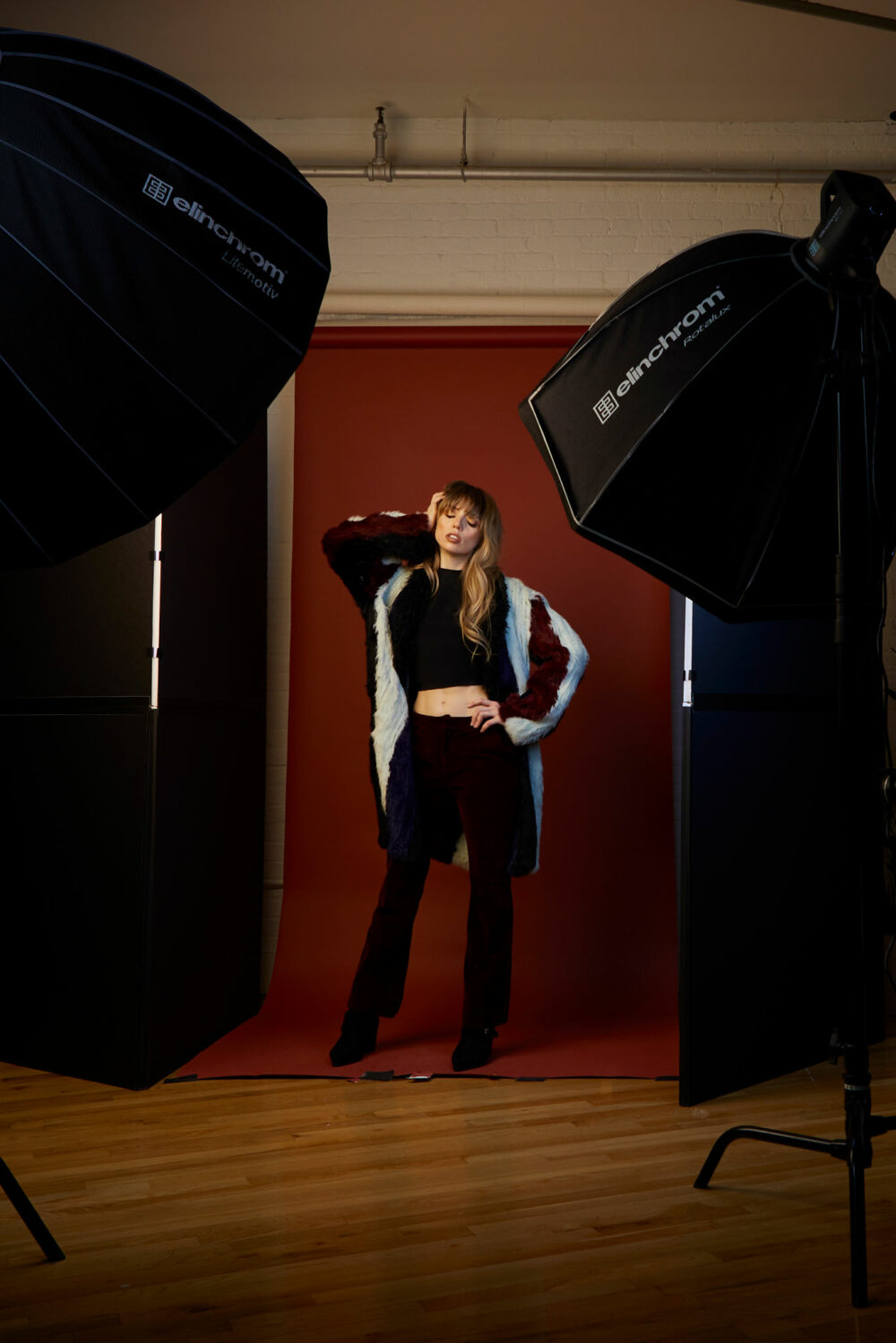 Behind the scenes with photographer Emily Teague and model Brandi Nicole